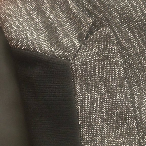 🌼 BCX Junior's Black Tweed One Button Blazer, L - Picture 6 of 9